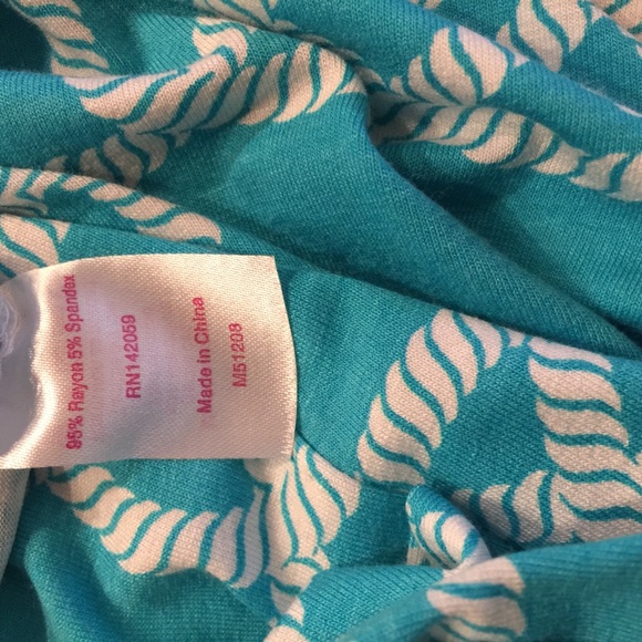 Macbeth Aqua Anchor Maxi Dress XS And Small NWT - Picture 5 of 5